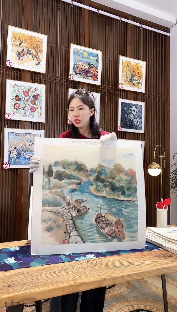 版画耿玉琨名章限量版画S
