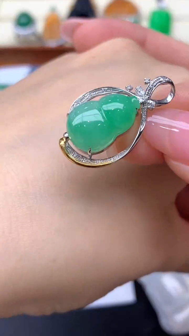 【闪购商品】翡翠颈饰未镶嵌233-天然翡翠