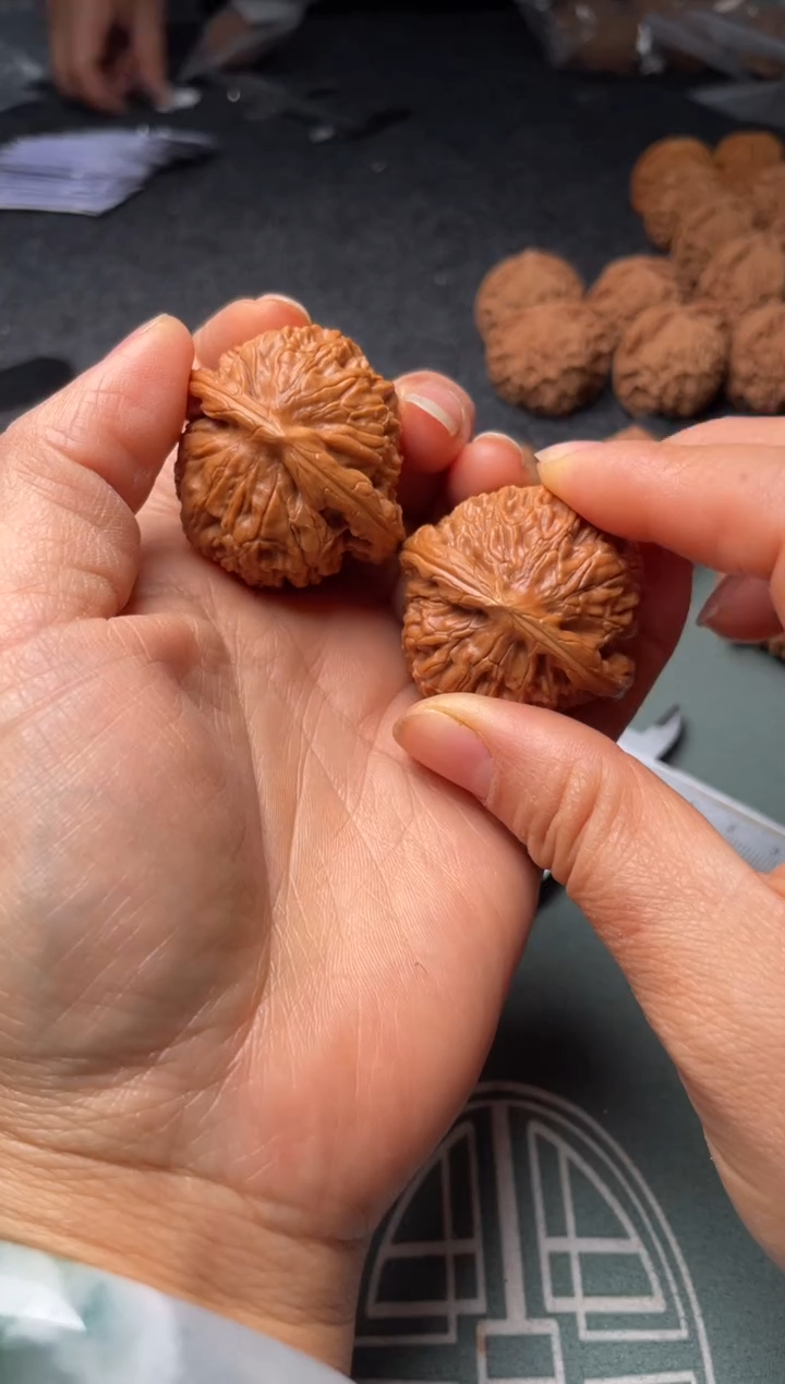 把件文玩核桃w170  水龙纹40尺