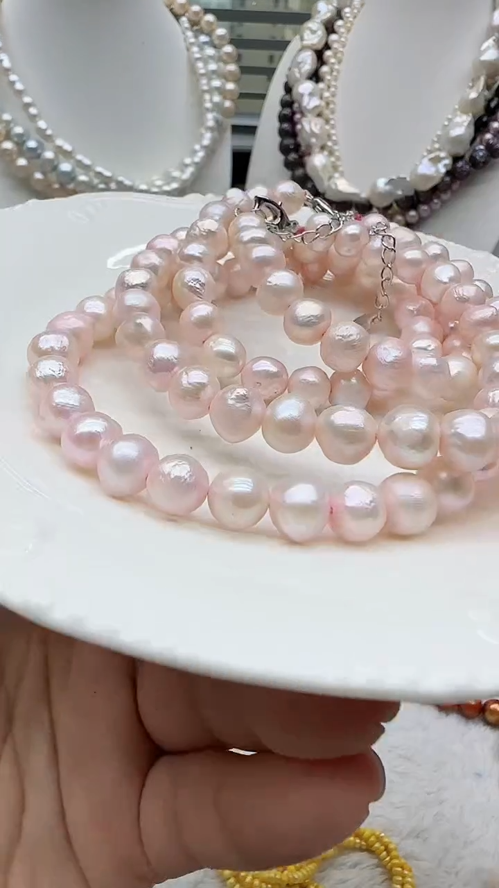 淡水珍珠未镶嵌套链79