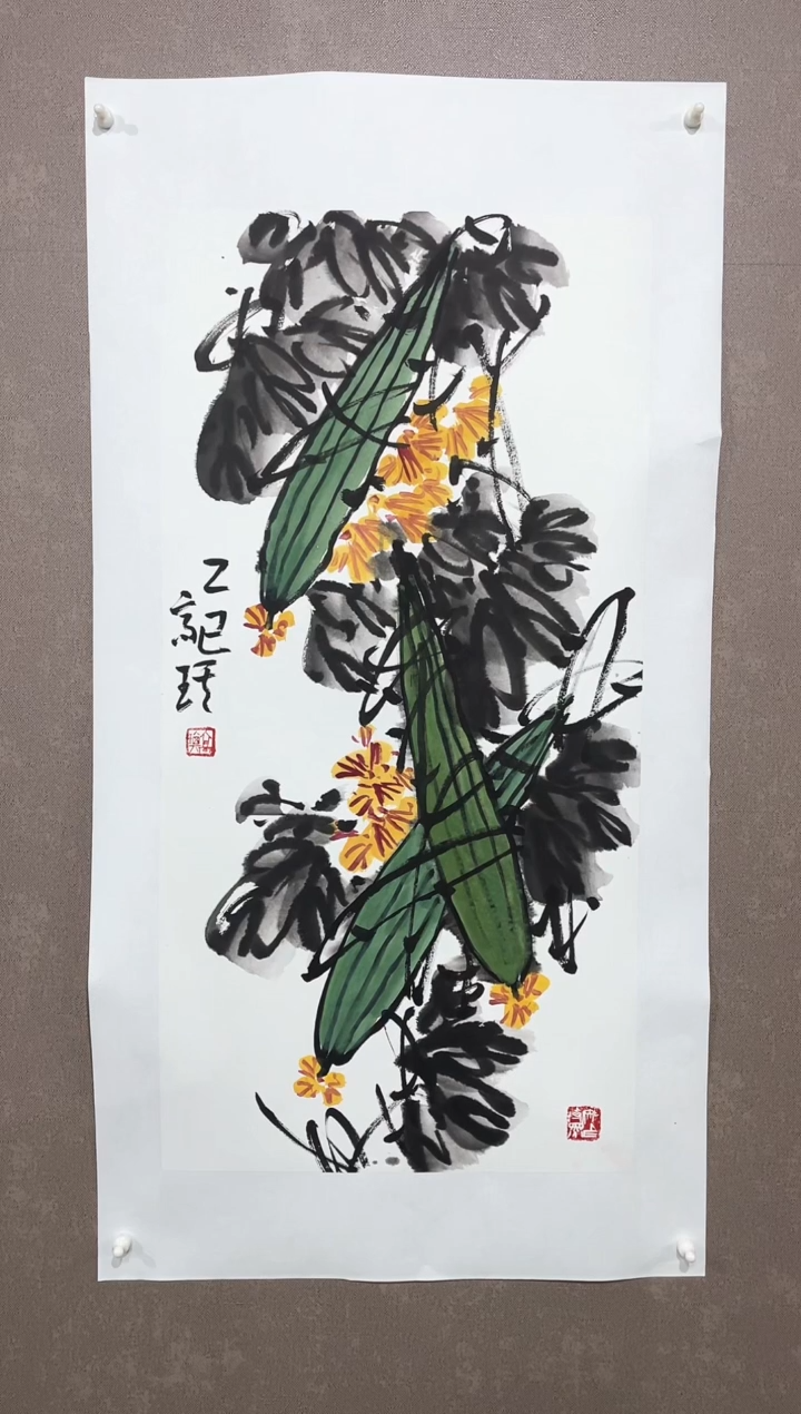 国画002紫仪直播福利高琪老师作品