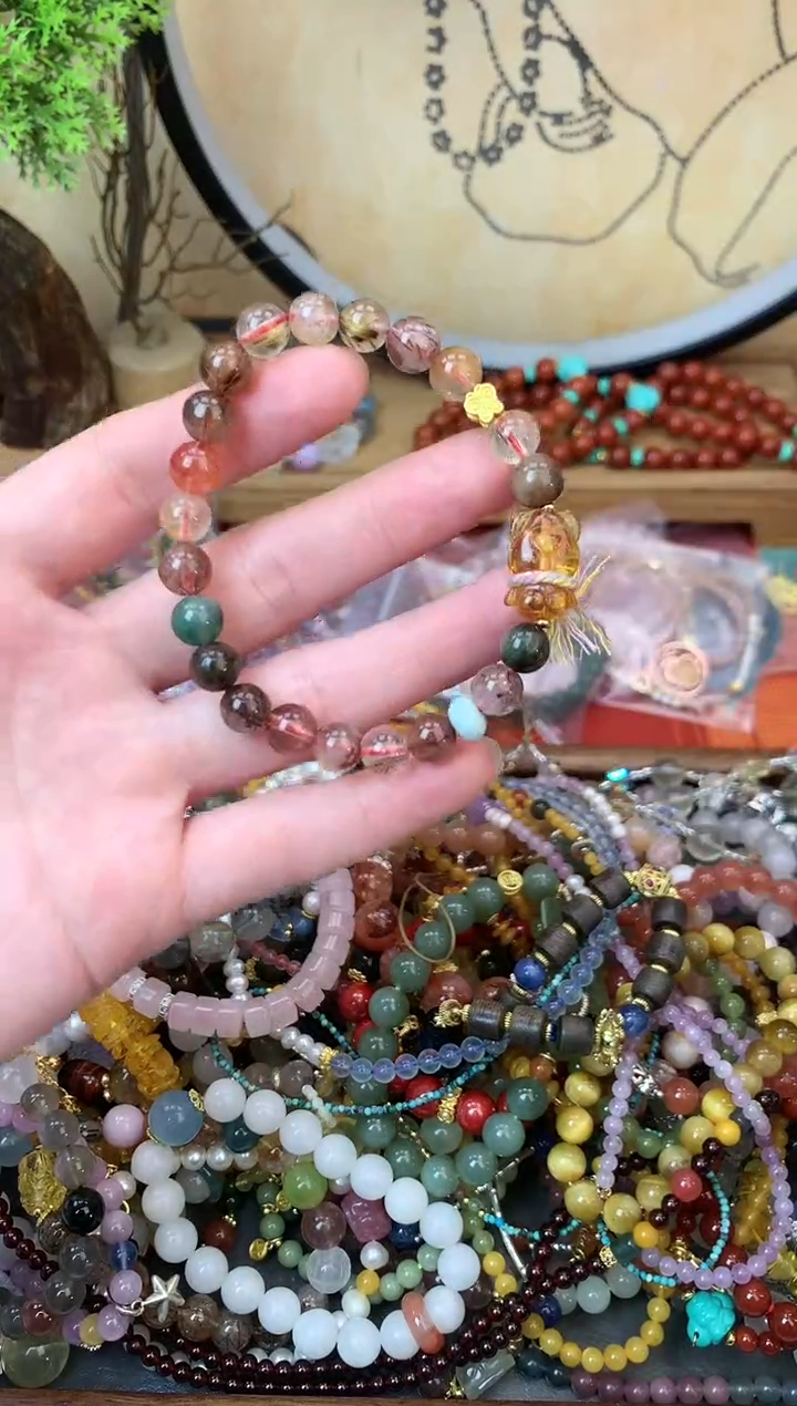 【闪购商品】发晶手链未镶嵌456手串