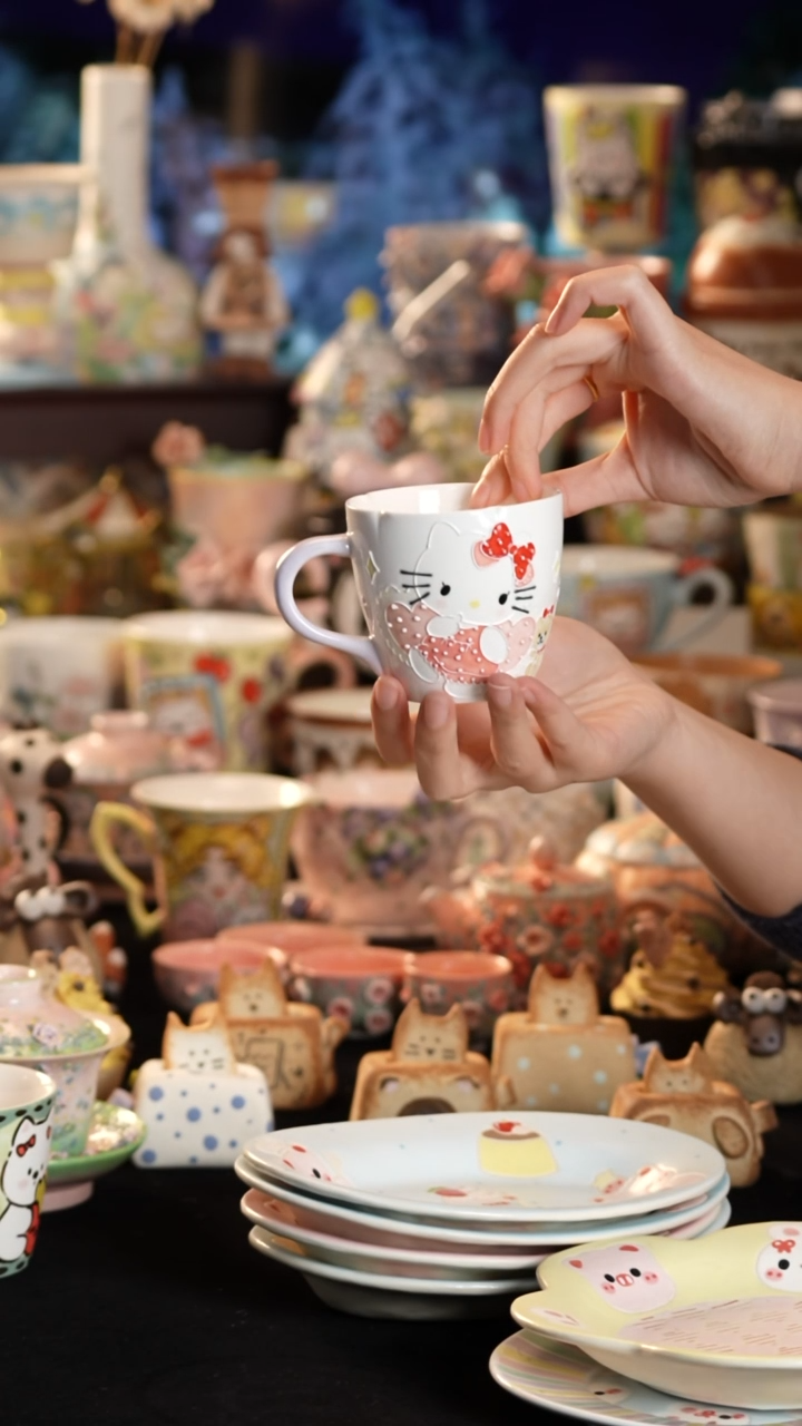 其他陶景德镇釉下彩手绘设计师款陶瓷