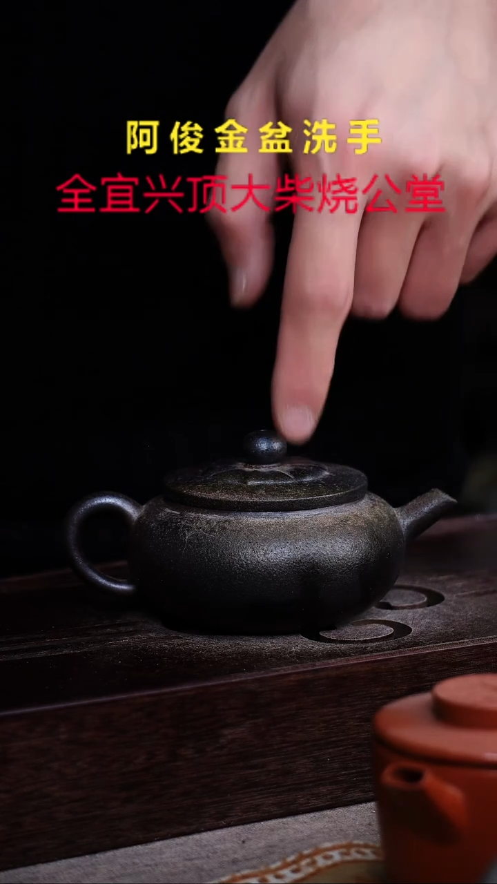 茶壶紫砂宜兴紫砂柴烧