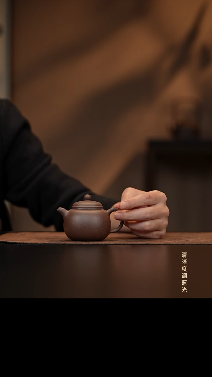 允禾斋 紫砂壶（微瑕）匏樽 底槽清 