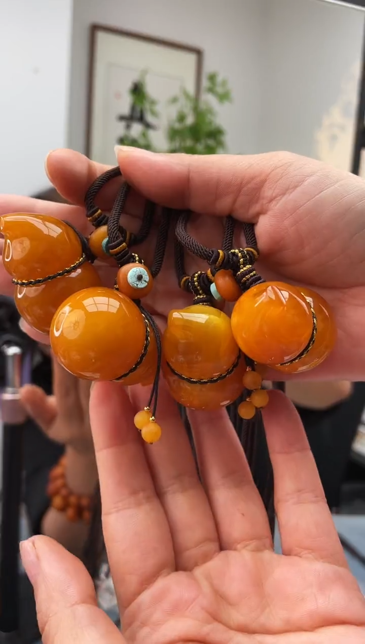 未镶嵌琥珀珠宝奇石016多样性发一