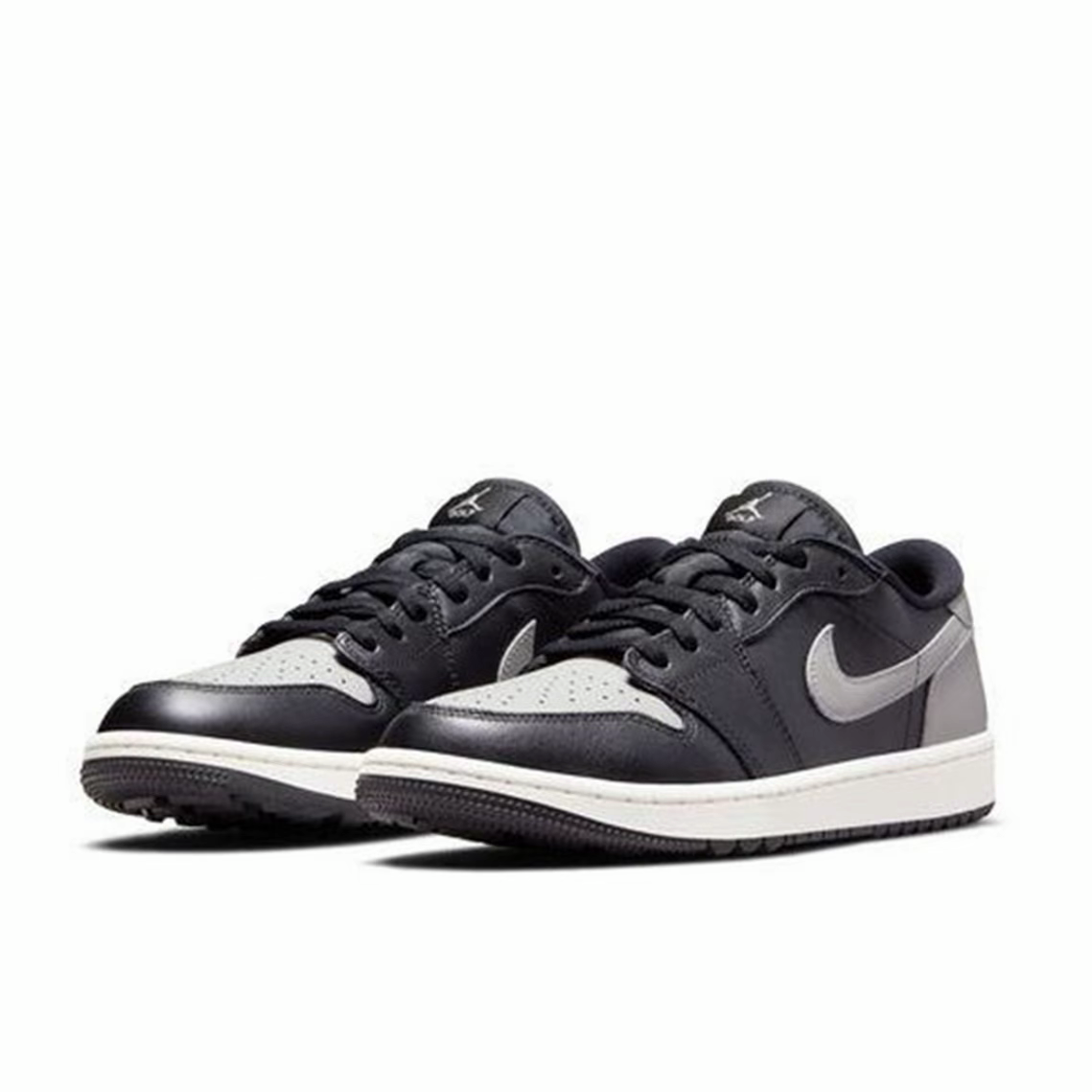 NIKE/耐克官方正品AJ1低帮男女同款影子灰高尔夫运动鞋DD9315-001