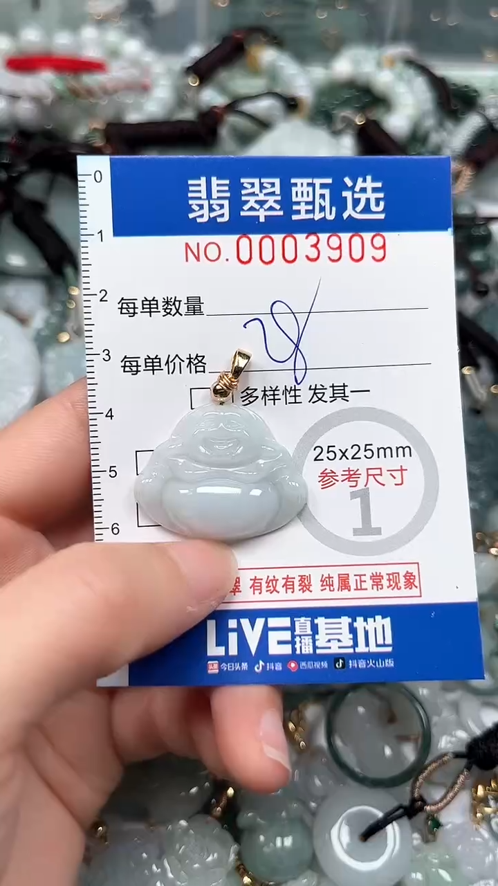 【闪购商品】翡翠颈饰未镶嵌00..3909