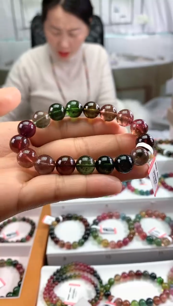 【闪购商品】碧玺手链未镶嵌多样性发一条