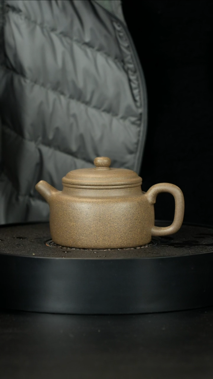 【闪购商品】紫砂茶壶宝山共生满砂青段德中超级大漏