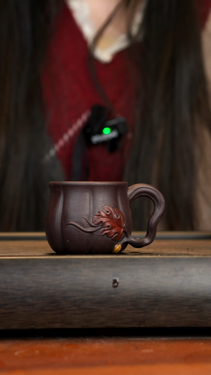 【闪购商品】紫砂茶壶见升茶器 南瓜杯