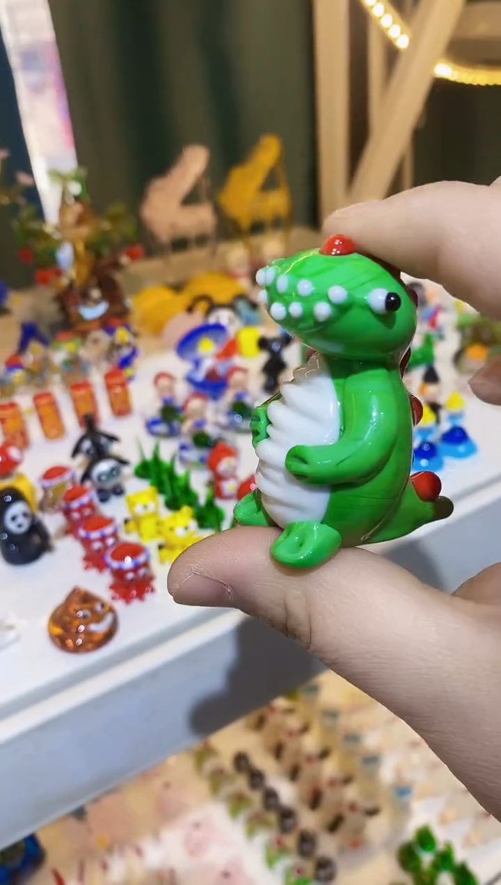 琉璃手工艺品鳄鱼