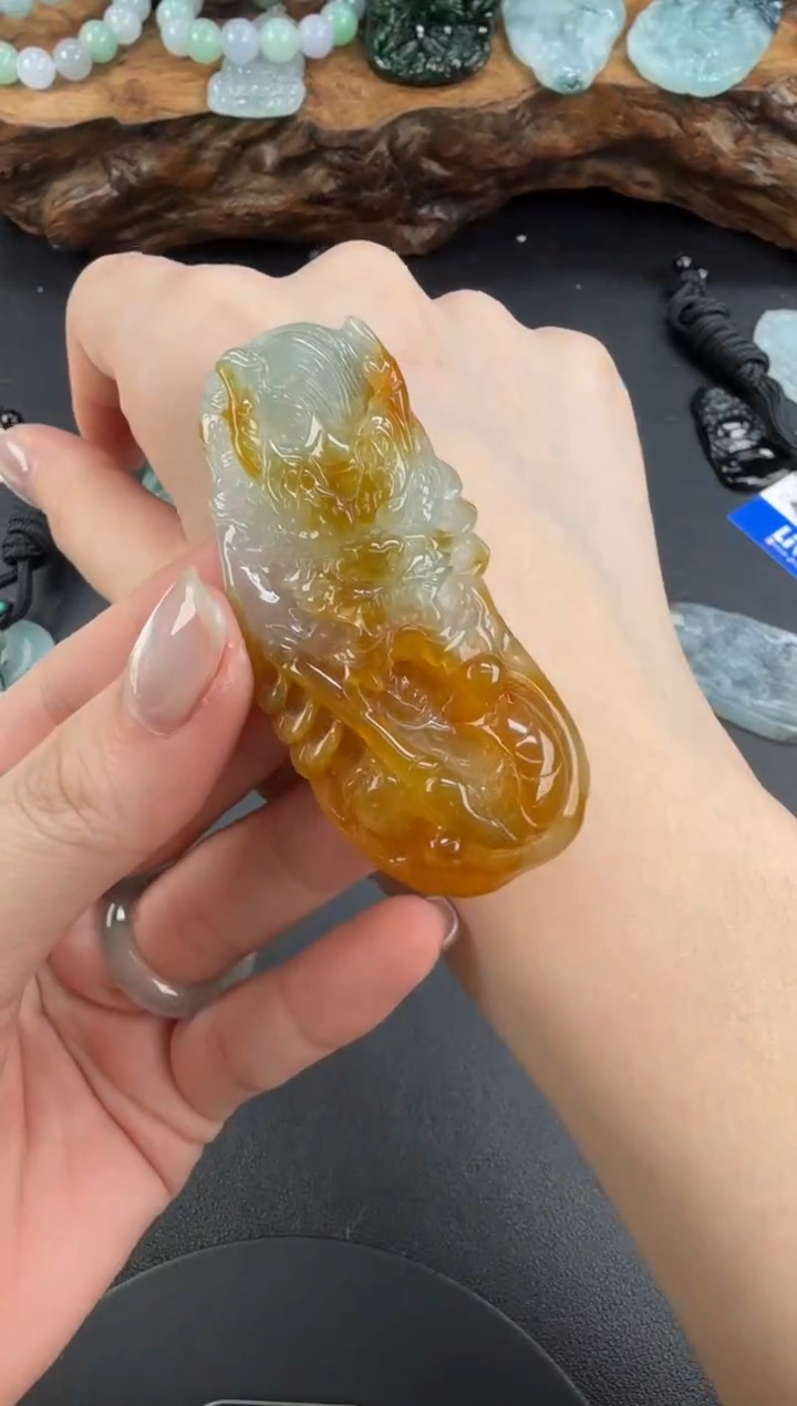 吊坠(不含链)未镶嵌翡翠S**w翡翠饰品-108