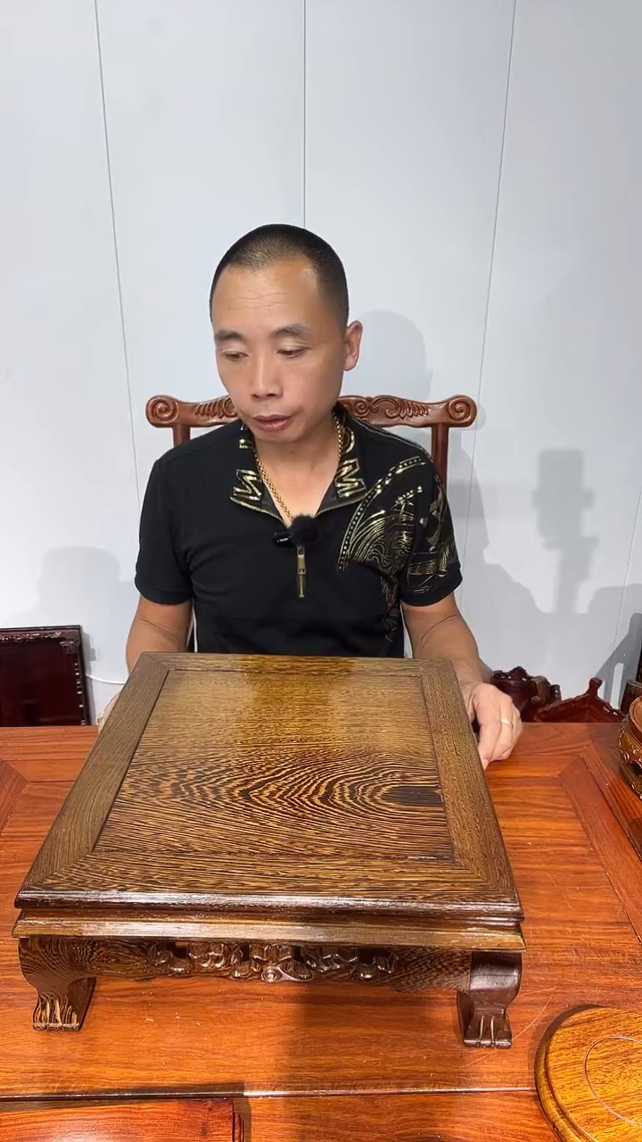 木鸡翅木正方35*35*14