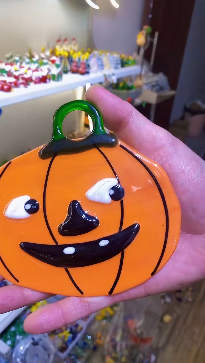 【闪购商品】琉璃手工艺品南瓜片片