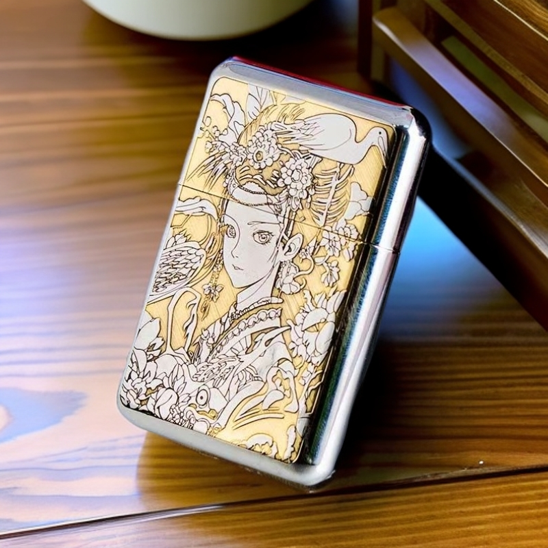 限量款 白镍版花旦煤油机（配官方礼盒证书裸机）