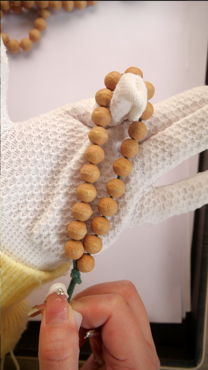 【闪购商品】凤眼菩提手串石头籽凤眼手持10.6-10.9mm