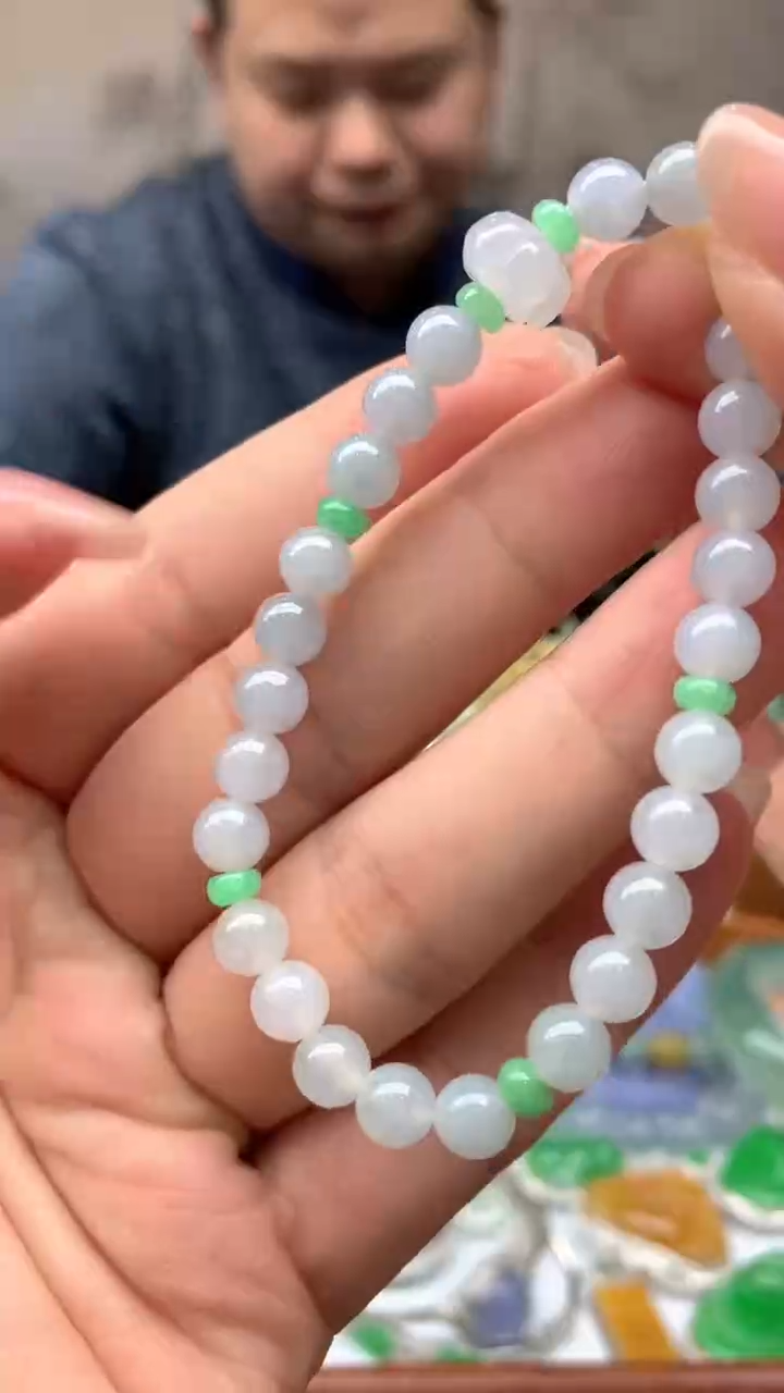 【闪购商品】翡翠手串未镶嵌101-天然翡翠
