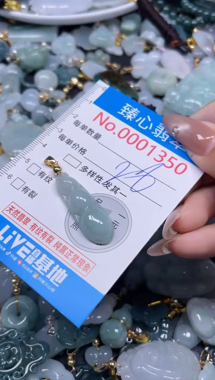 颈饰未镶嵌翡翠1350