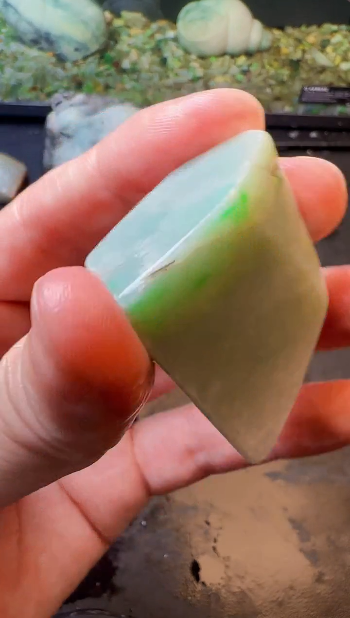 翡翠挂件未镶嵌006天然缅甸A货翡翠