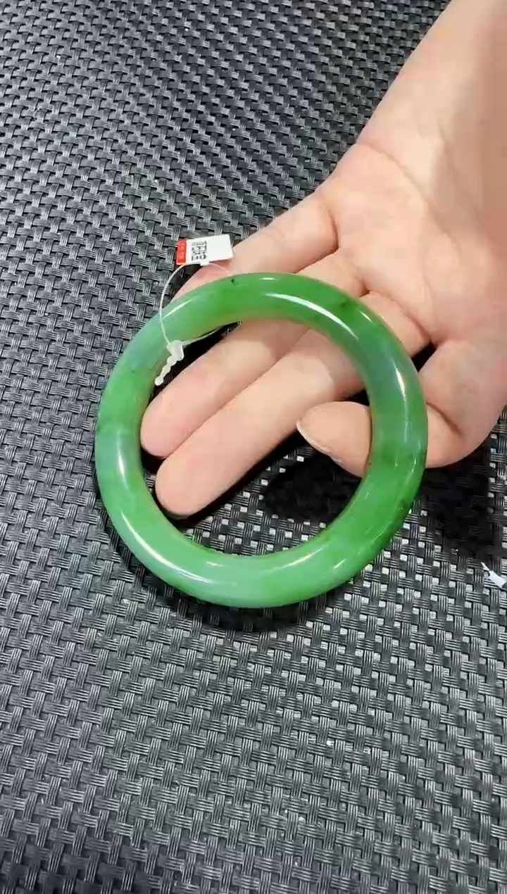 【闪购商品】和田玉（碧玉）手镯未镶嵌圈口约58mm