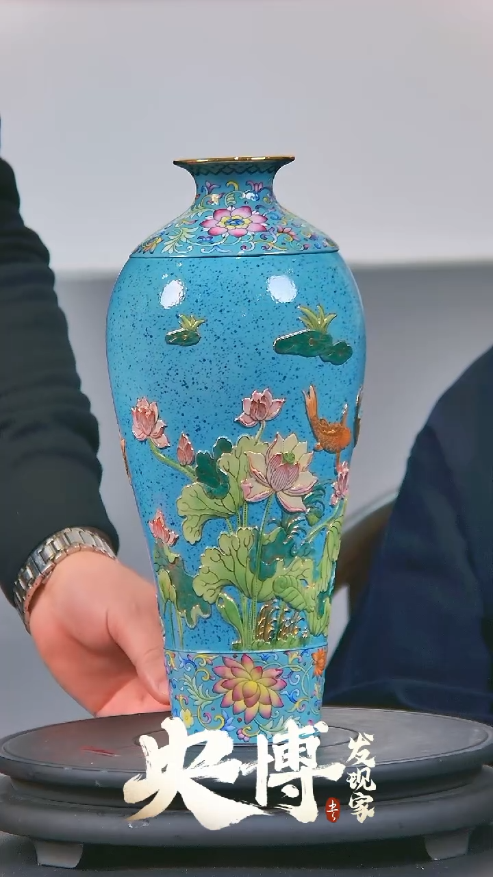 【闪购商品】摆件028/金玉满堂瓶/景德镇陶瓷摆件