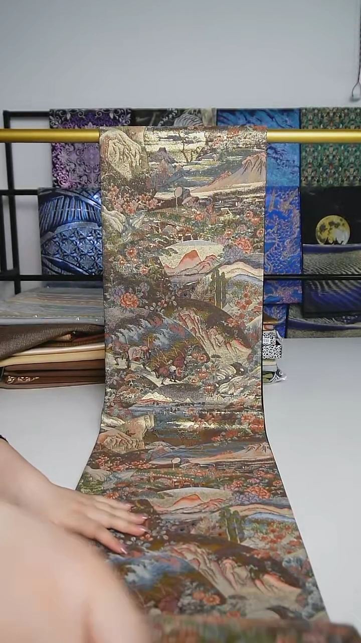 【闪购商品】织绣147 六通绍钯细密织风景