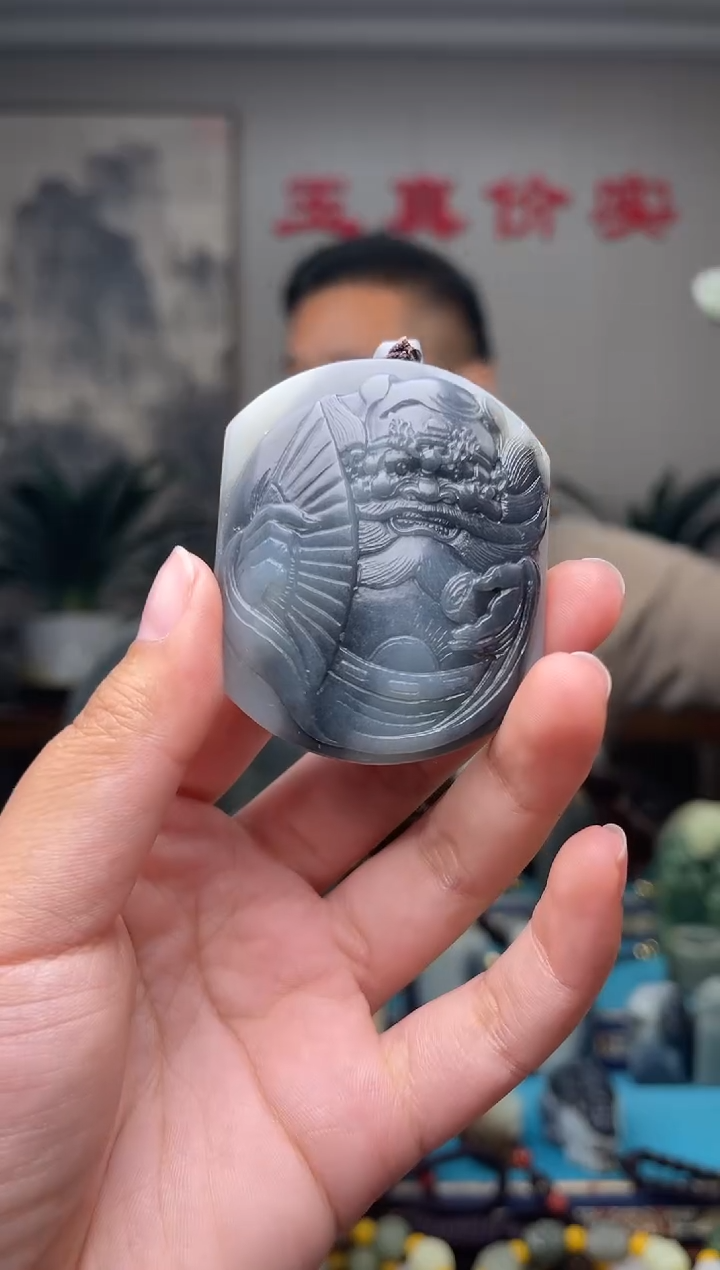 未镶嵌和田玉挂件1