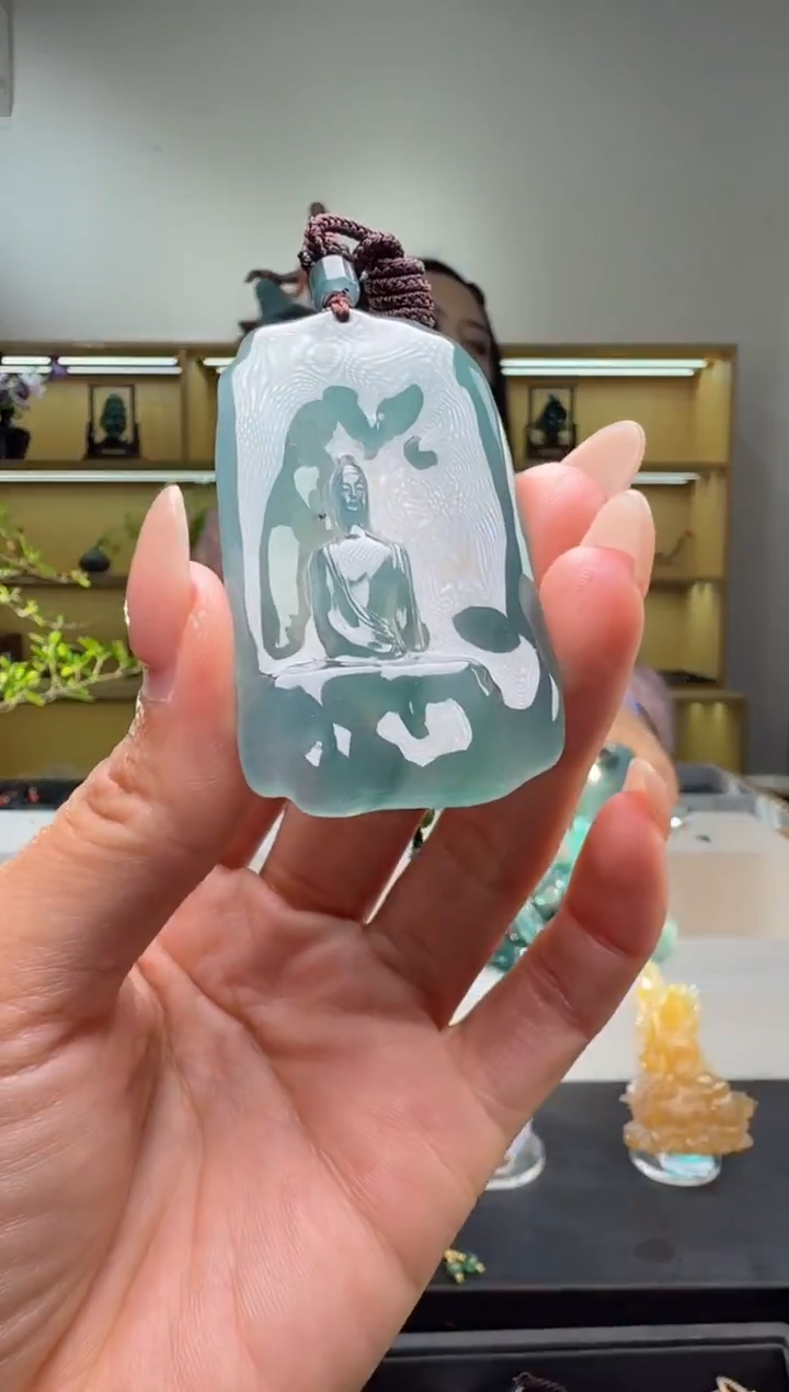 吊坠(不含链)未镶嵌翡翠悟道