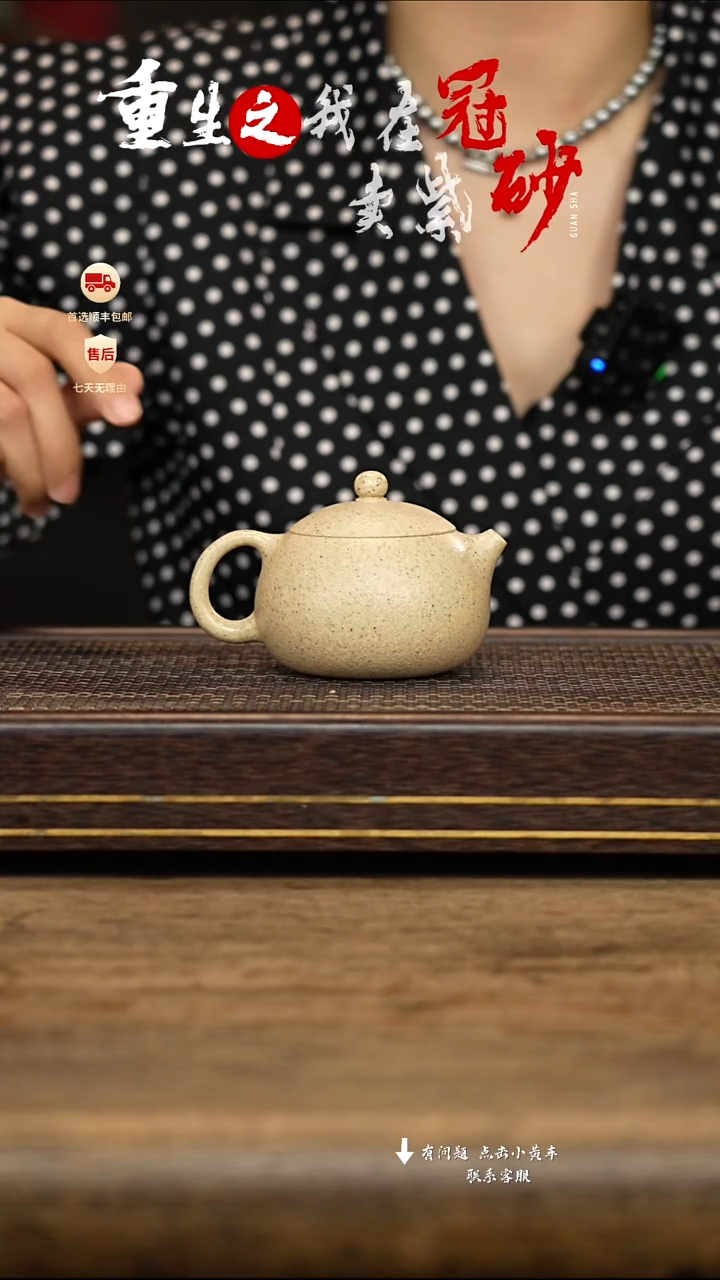 茶壶紫砂冠砂茶器57