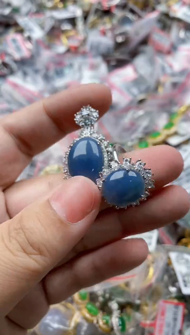 翡翠银S925镶嵌戒指111111---211111