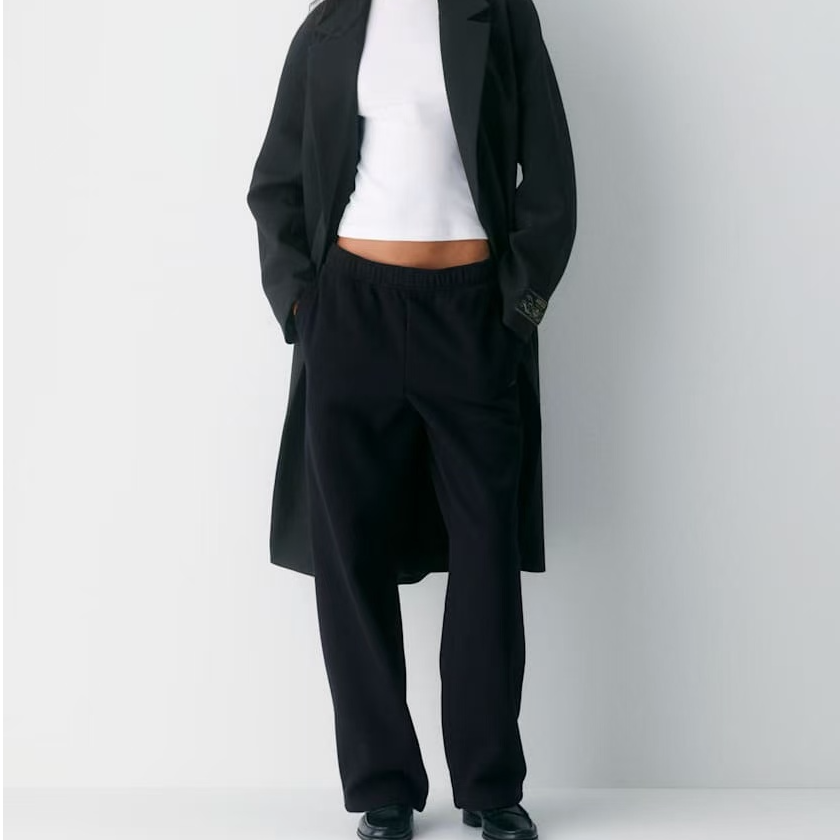 Aritzia 女士mega straight 加绒直筒卫裤 （116292）