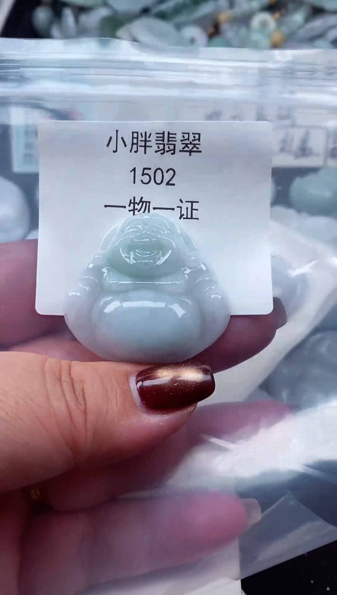颈饰未镶嵌翡翠缅甸天然A货翡翠1502