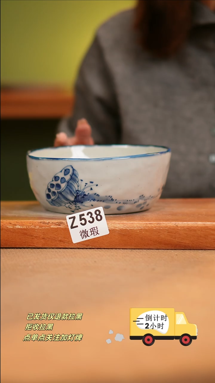 【闪购商品】瓷片WZ538 窑林瓷业陶瓷