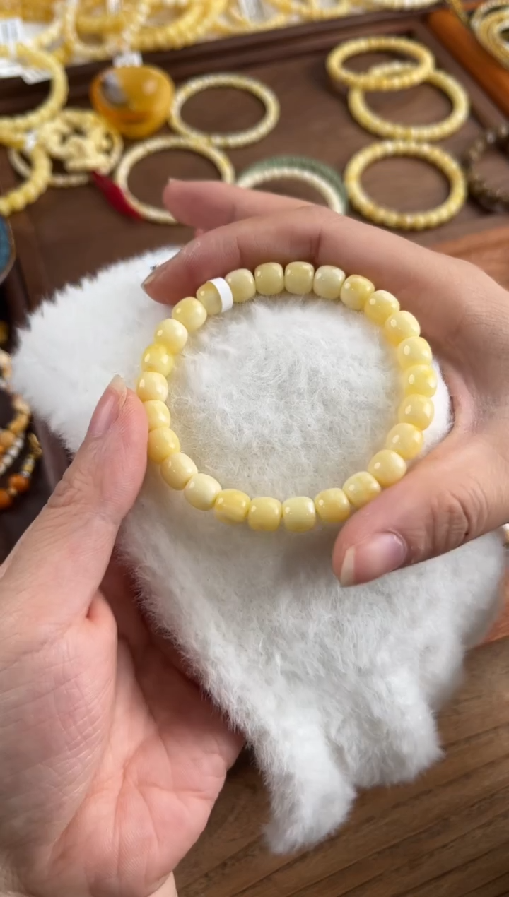 【闪购商品】蜜蜡裸石未镶嵌蜜蜡手串7，7没品控