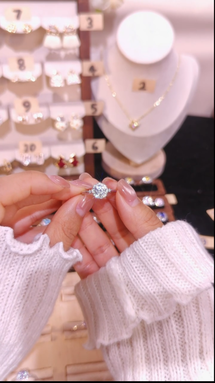 非金属无直播间同款戒指