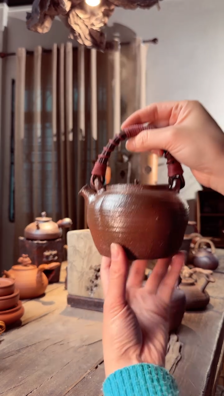 【闪购商品】壶柴烧简约提梁纯手工