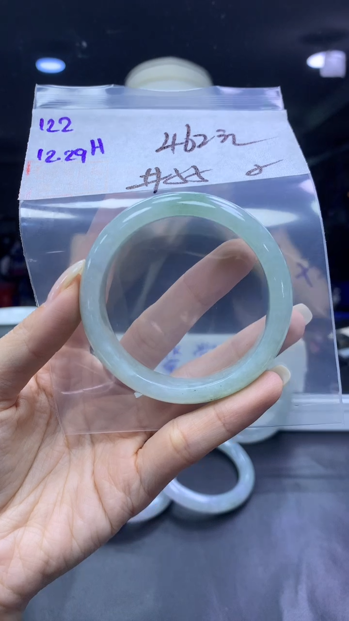 未镶嵌定制翡翠122手镯55纹+462元+拍一发一