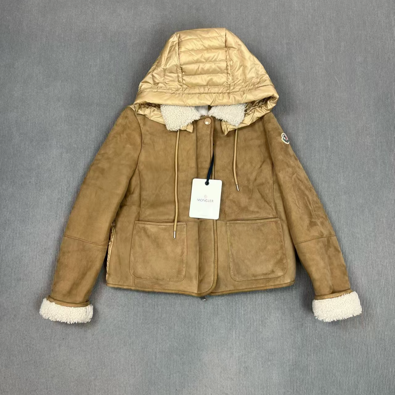 95新 MONCLER 2412151/0/宽松连帽夹克外套/36859