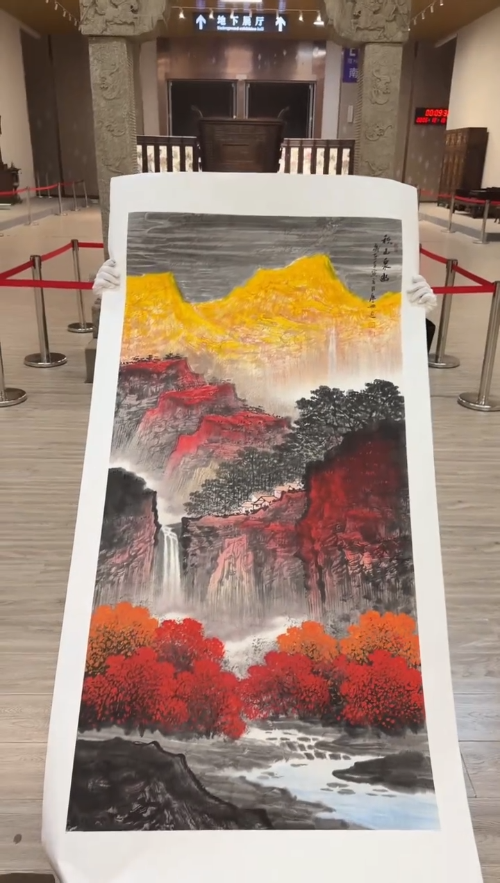 国画54赵隆轩美术馆李庆兴老师作品