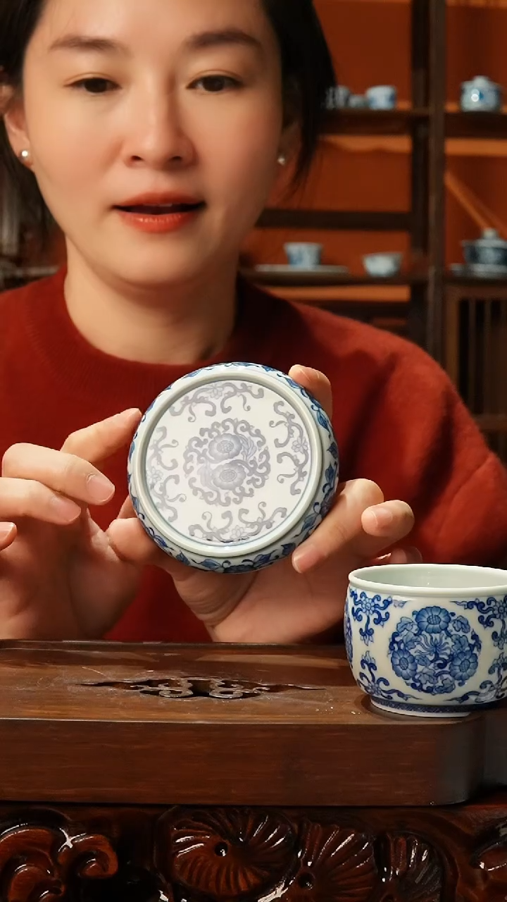 【闪购商品】景德镇镹曰手柴窑手工手绘茶具