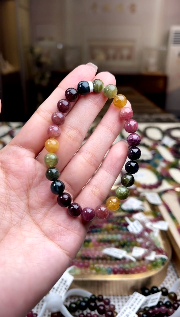 【闪购商品】碧玺/未镶嵌7mm+碧玺单圈多样性发货