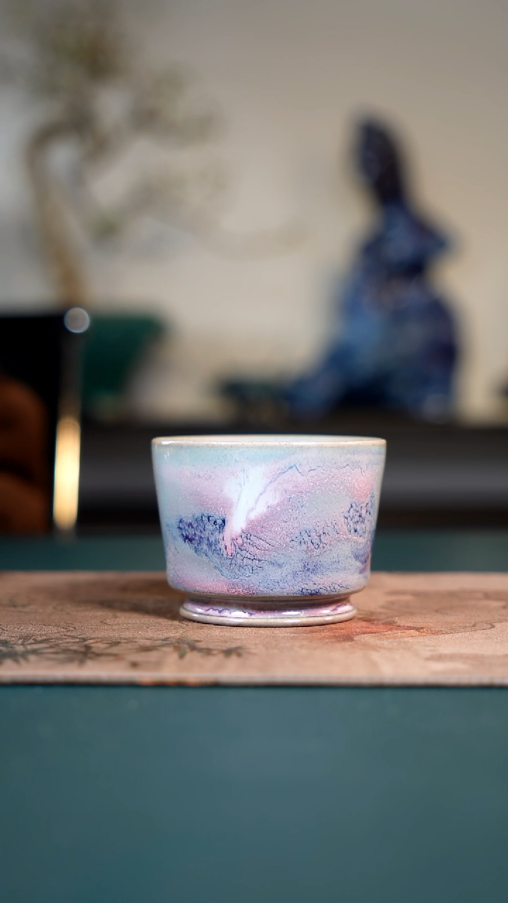 特色钧瓷茶器摆件8