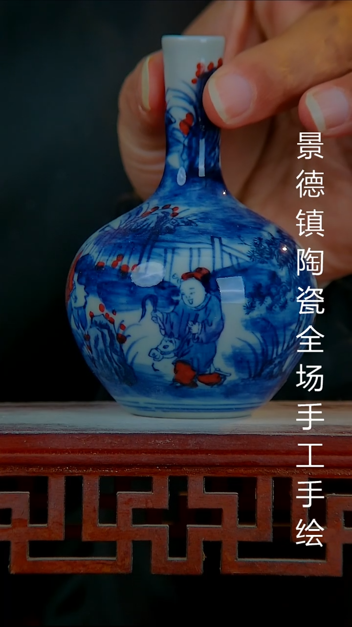 摆件陶瓷景德镇陶瓷 全场手工手绘