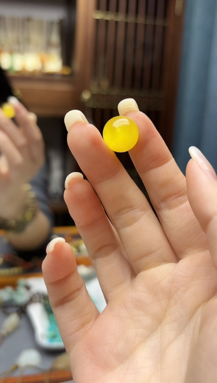 裸石蜜蜡未镶嵌蜜蜡单珠配饰GW