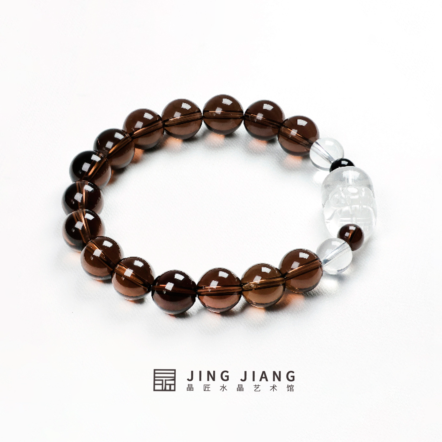 晶匠茶水晶四喜手串多样性发一  编号-Z24543 简约