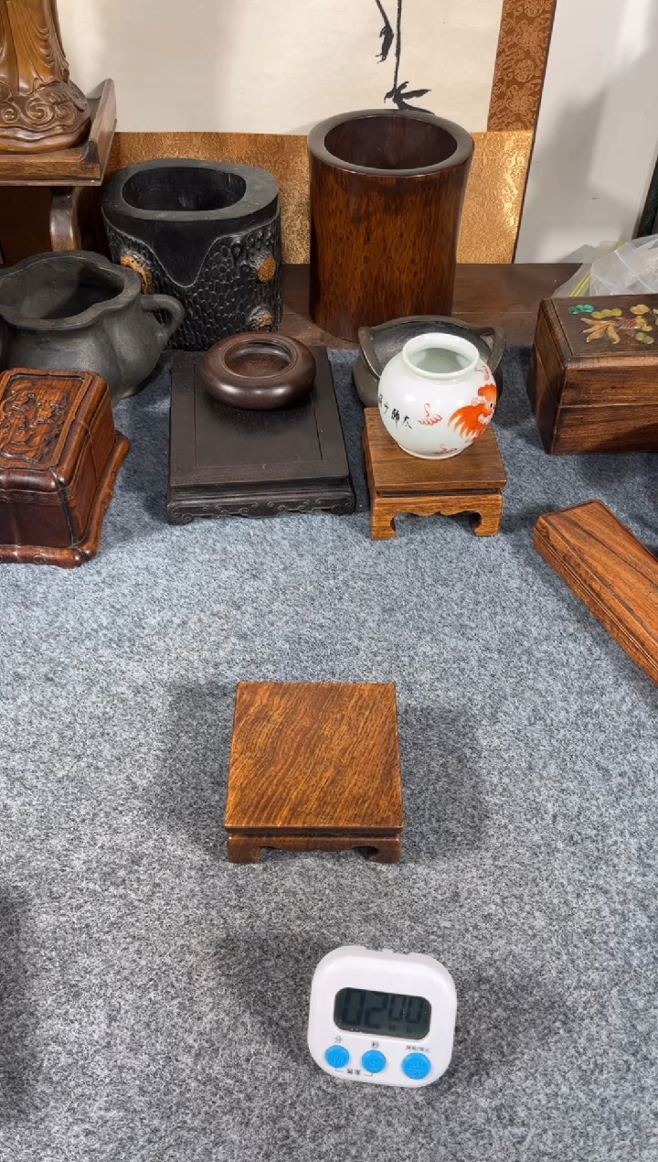 【闪购商品】贡木老五旧藏小底座