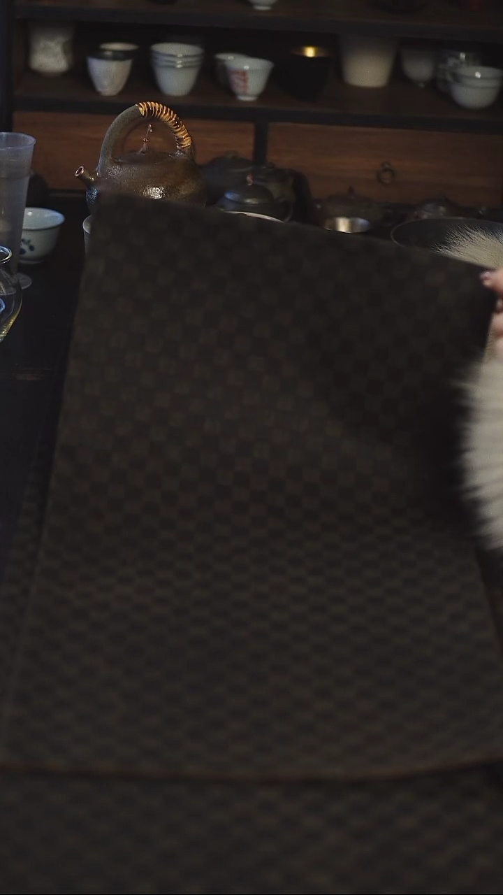 【闪购商品】几席之上 香云纱茶席28*50