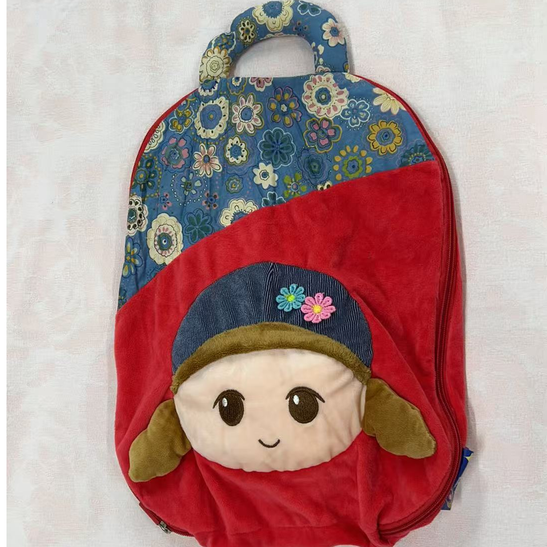 卡通水晶绒可爱包包