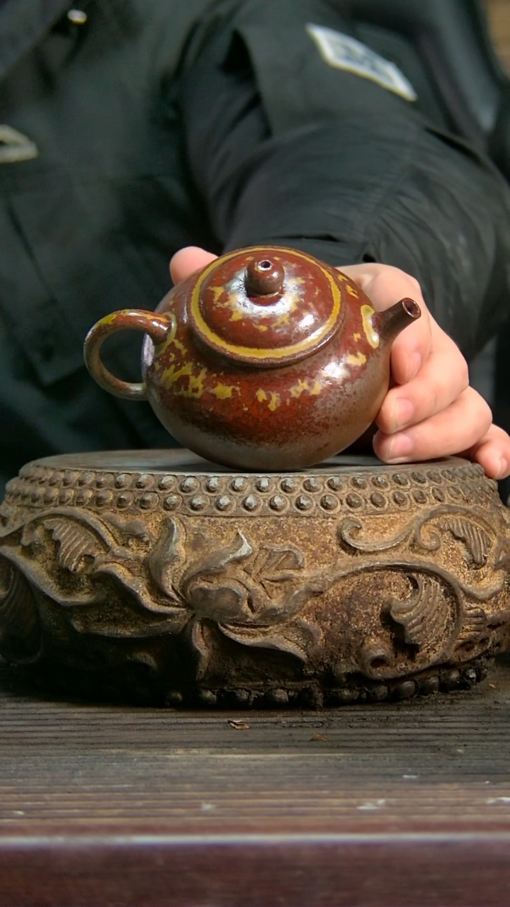 【闪购商品】紫砂茶壶窑宝鸡血红 文旦 容量150